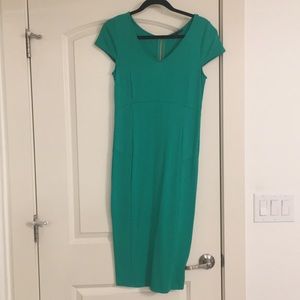 Green Pencil Dress